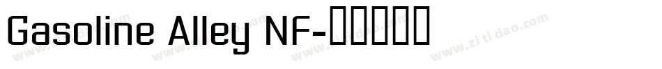 Gasoline Alley NF字体转换